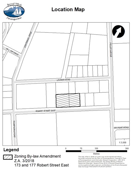 Location Map - Zoning By-law Amendment